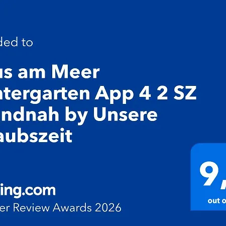 Haus Am Wintergarten App 4 2 Sz Strandnah By Unsere Urlaubszeit Apartment Sellin (Rugen)